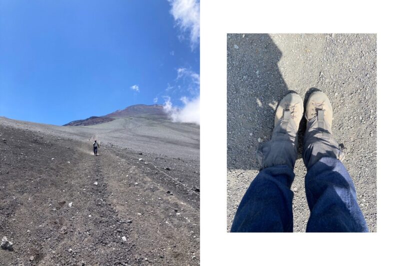 富士登山　富士山 日焼け 持ち物　紫外線 初心者 砂埃 御殿場ルート