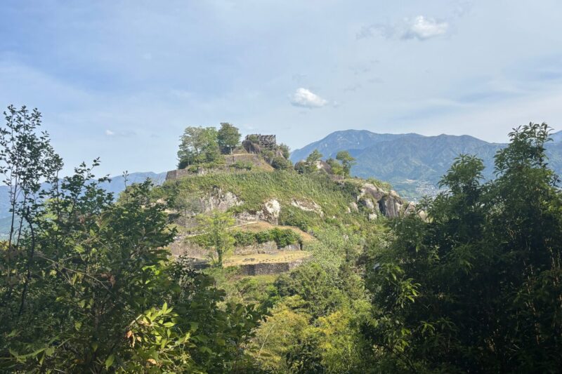 苗木城跡 中津川 山城