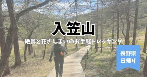 入笠山 湿原 木道 トレッキング 長野県 日帰り 百名山