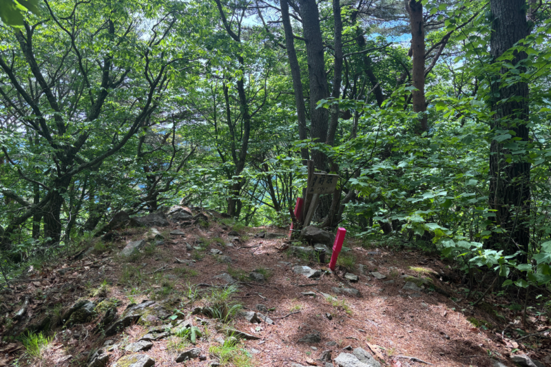 守屋山　立石コース　前嶽