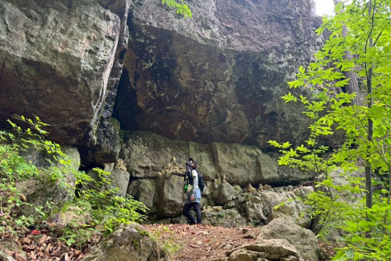 鬼ヶ城 守屋山　立石コース