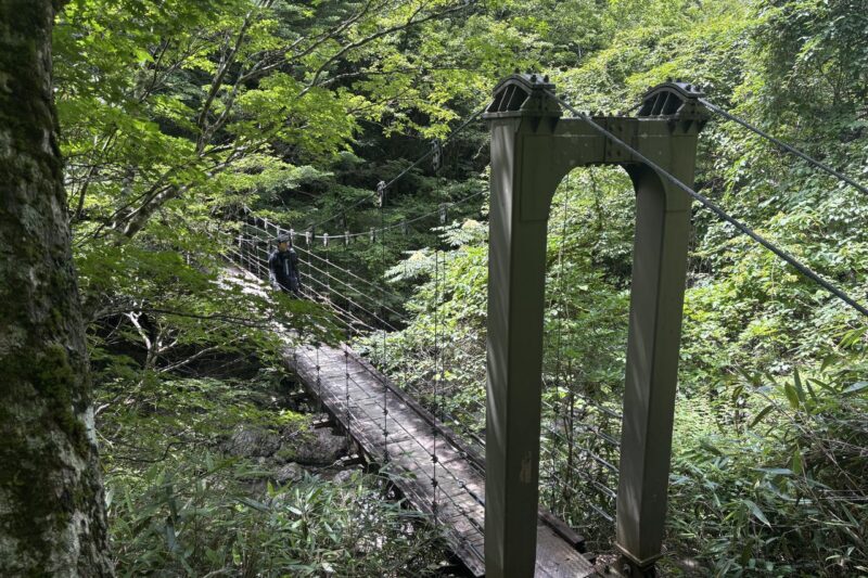シオカラ谷の吊り橋